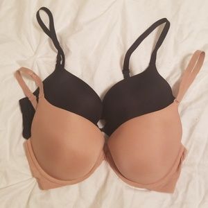 Victoria's Secret The Nakeds Bra Set 34D